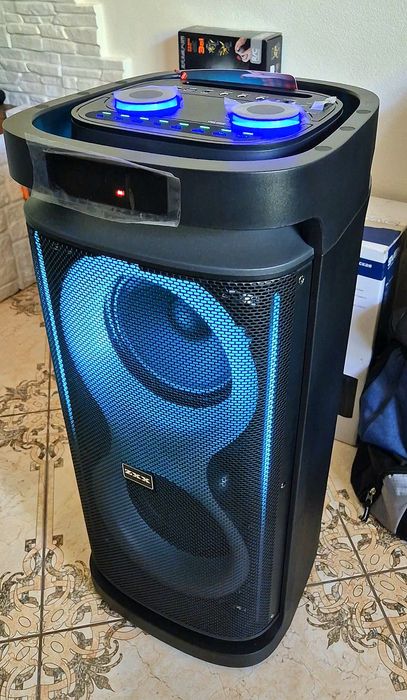 Акустическая система ZXX на 60 Вт с Bluetooth и 2 микрофонами колонка.
