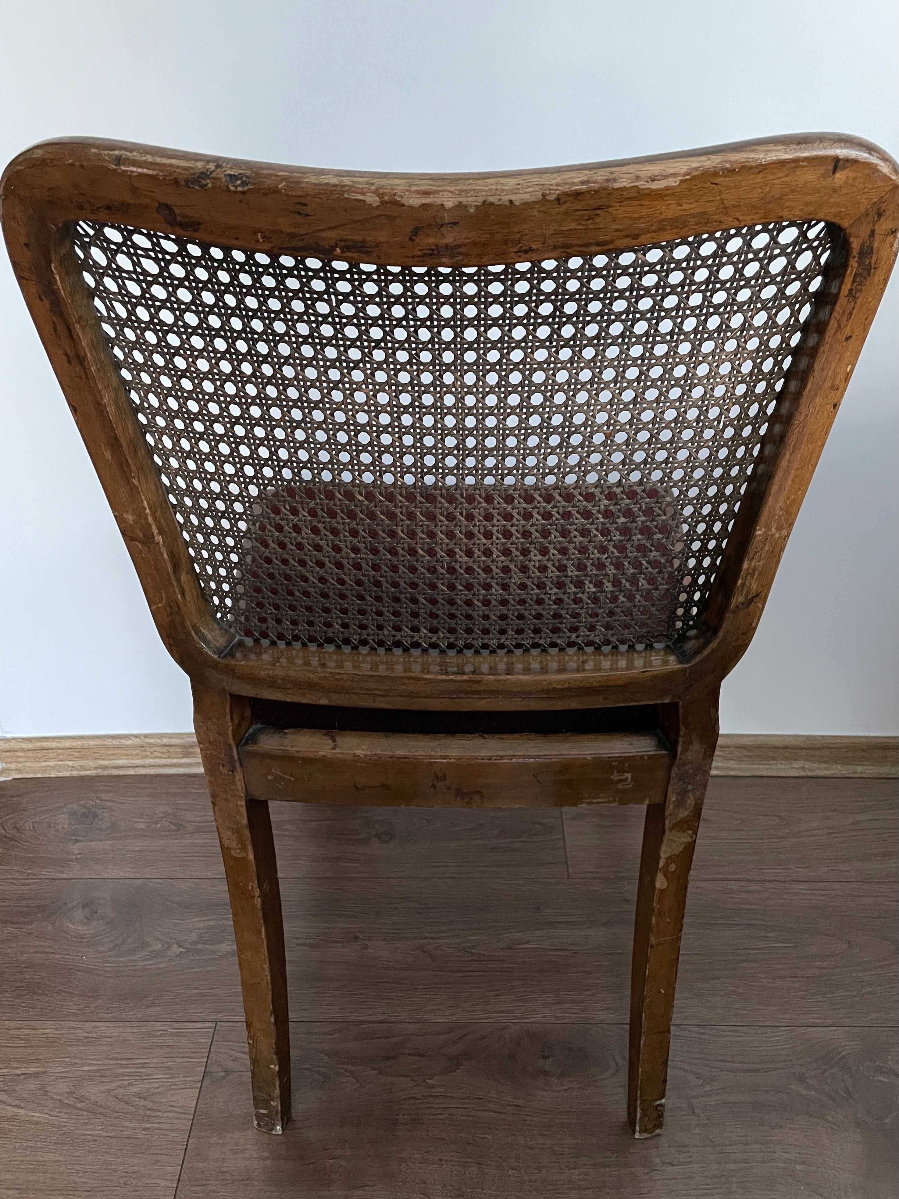 Krzesło tapicerowane z rafią! Stylowe krzesła!