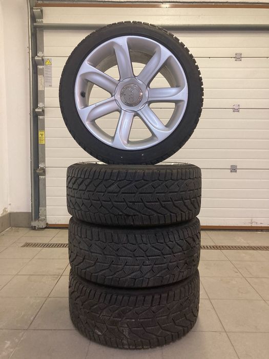 Koła 18” Audi 5x112 Nowe opony zima