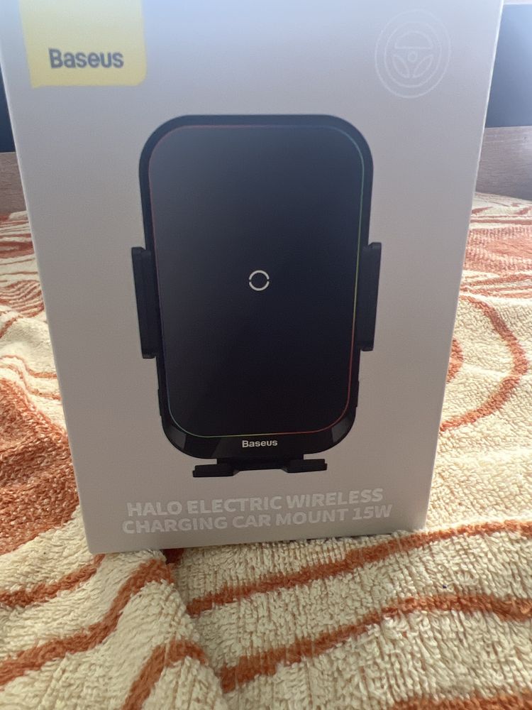 Тримач беспровідна зарядка Baseus 15W