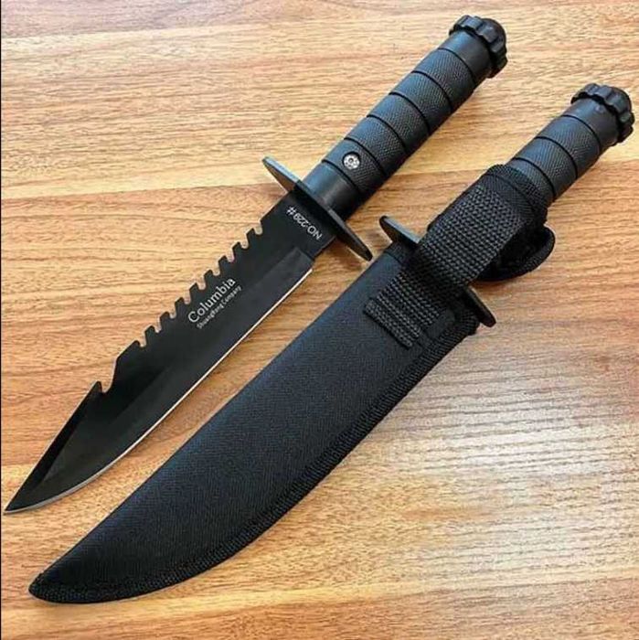 Nóż taktyczny myśliwski Rambo Finka wojskowa surviva 30CM