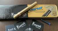 Kaweco pióro wieczne brass sport EF mosiądz tłoczek klips