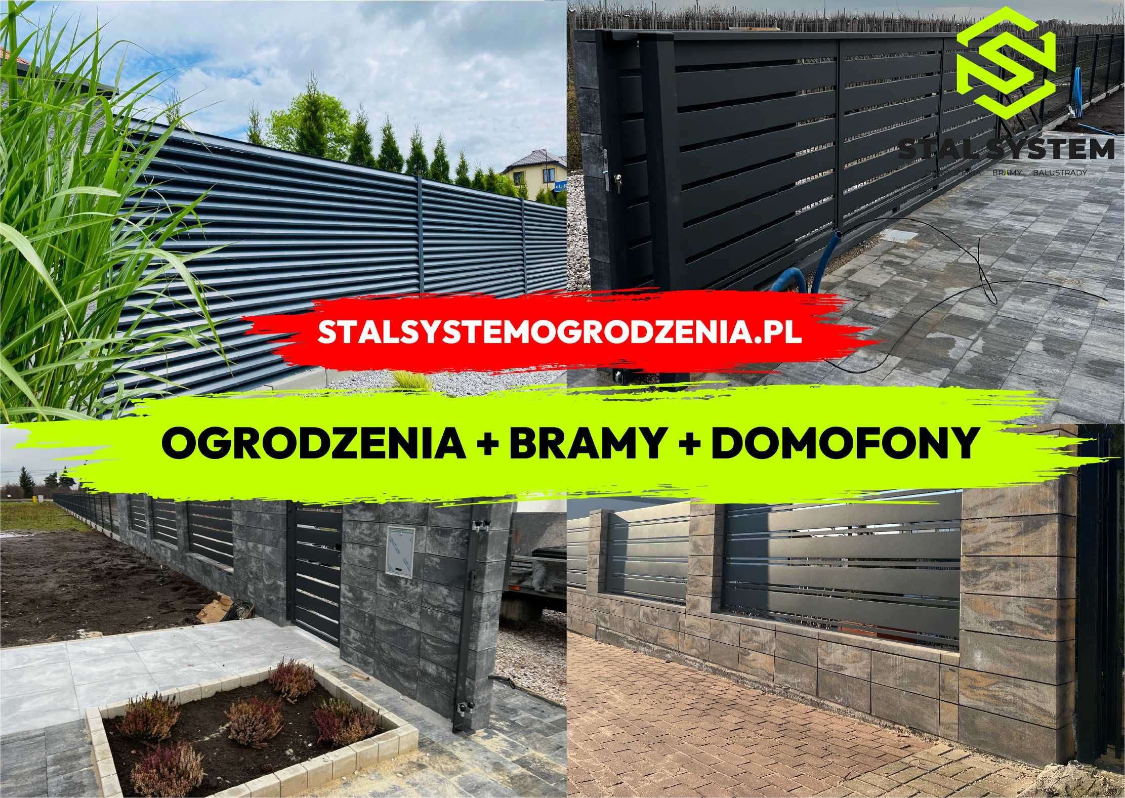 Ogrodzenia Panelowe 3D - Sprzedaż DETAL & HURT - MONTAŻ TRANSPORT
