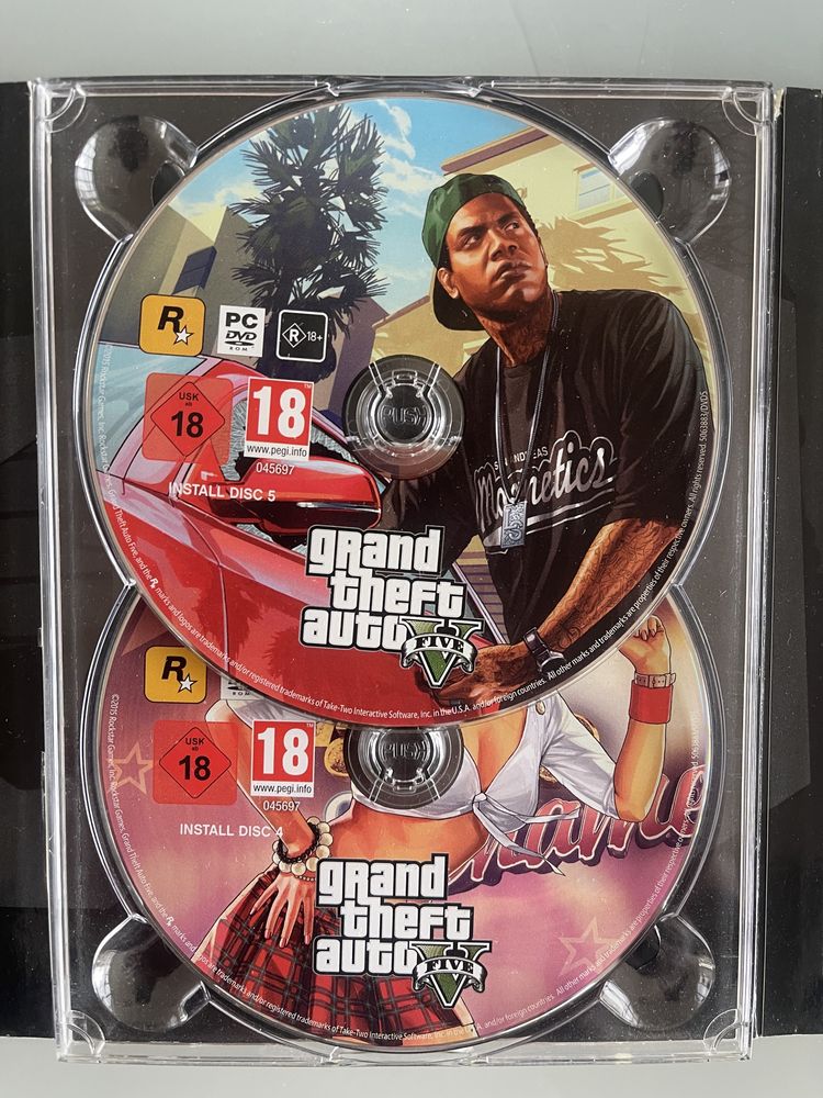 GTA 5 PC (7CD’S)