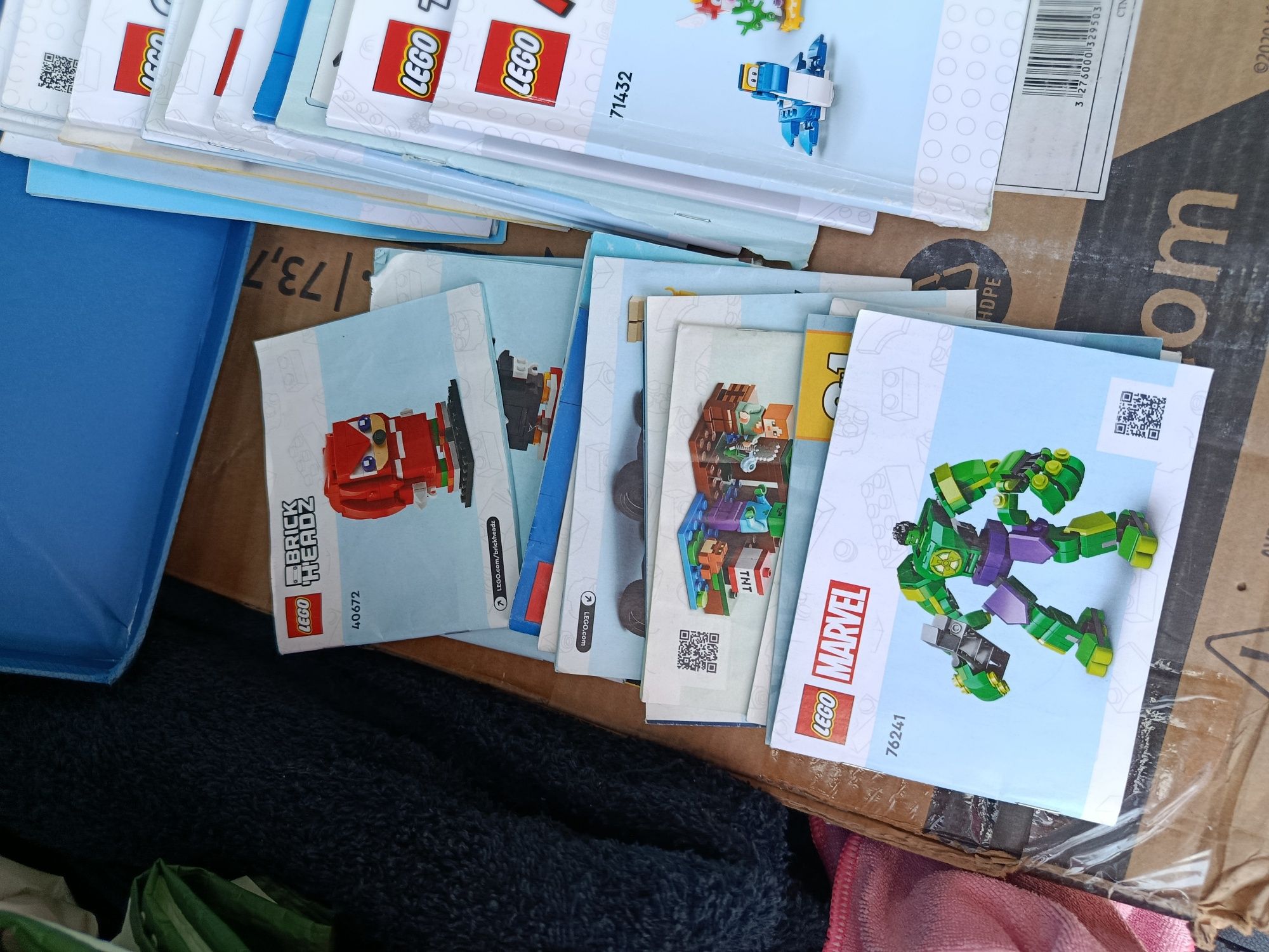 Lote manuais Lego ( Mais de 200 manuais)