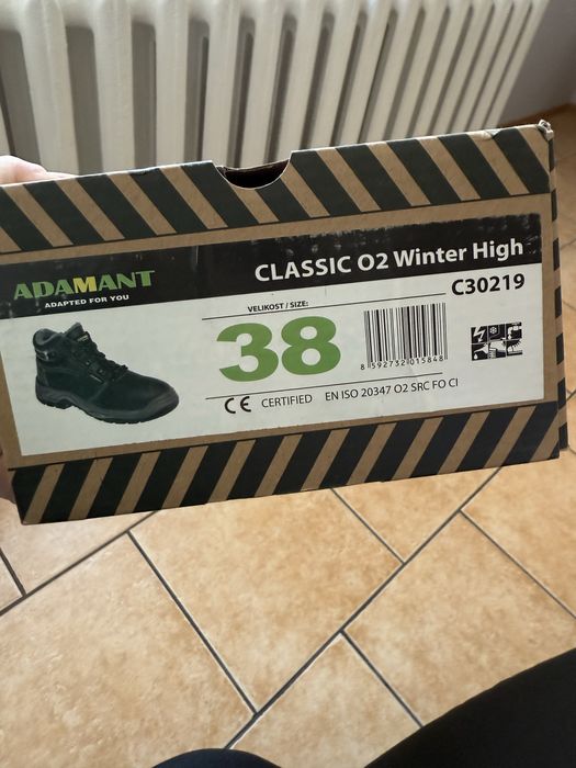 Zimowe buty robocze 38