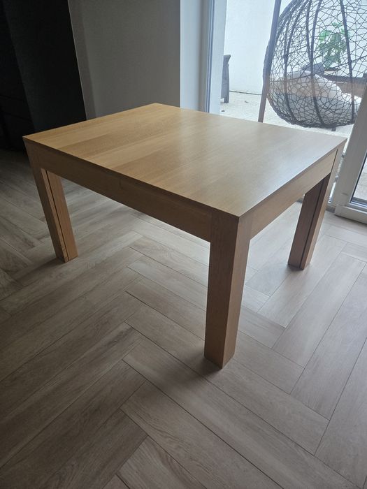 Stol rozkładany fornirowany 100x130 do 330 cm