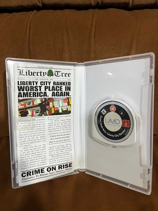 Jogo PSP GTA Liberty City Stories