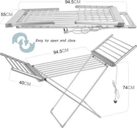 Электрическая сушилка для белья Електрична сушарка для білизни rainber