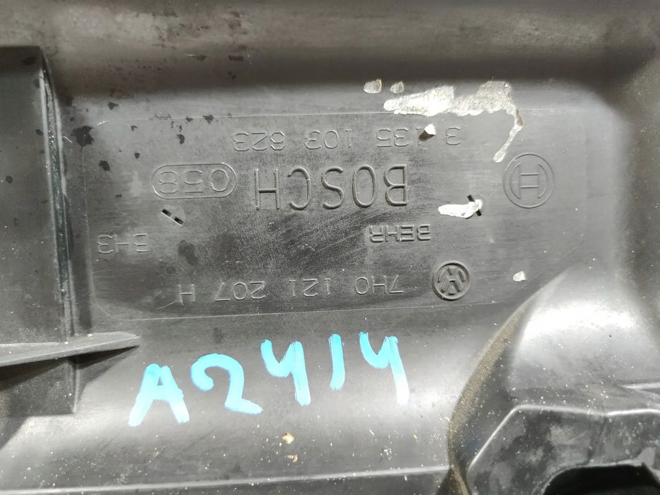 vw t5 wentylator chłodnicy podwójny 7h0121207h oryg sprawny !!!