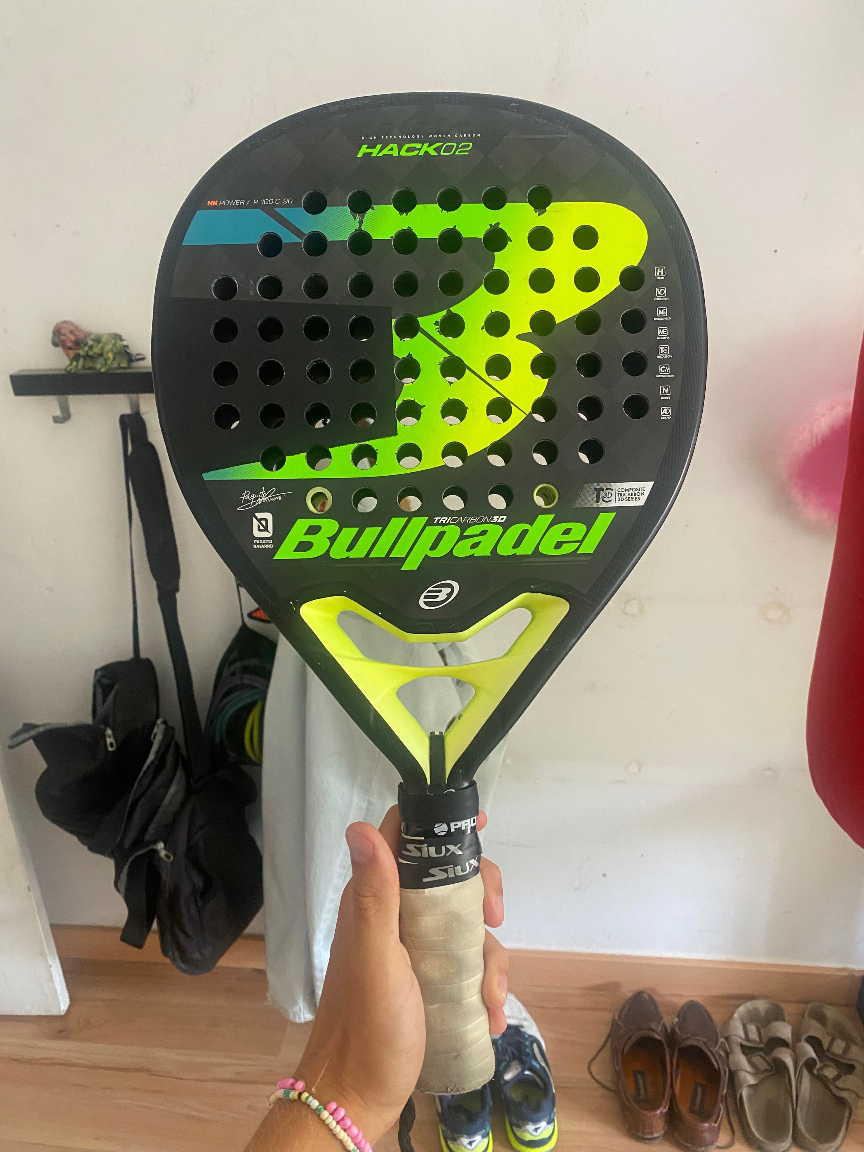 Bullpadel  Tricarbon3D usada