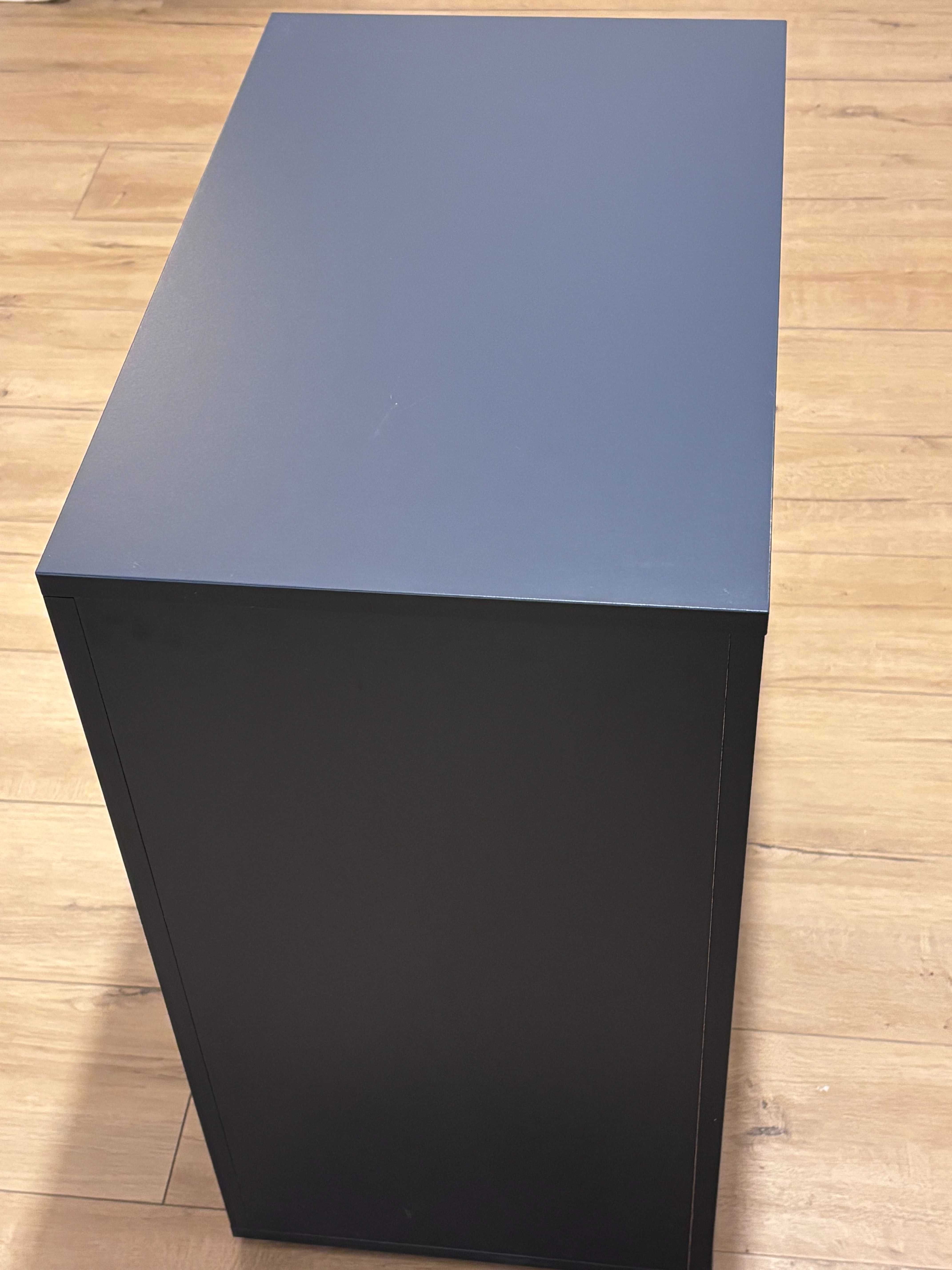 Komoda ALEX kolor czarnoniebieski (IKEA)