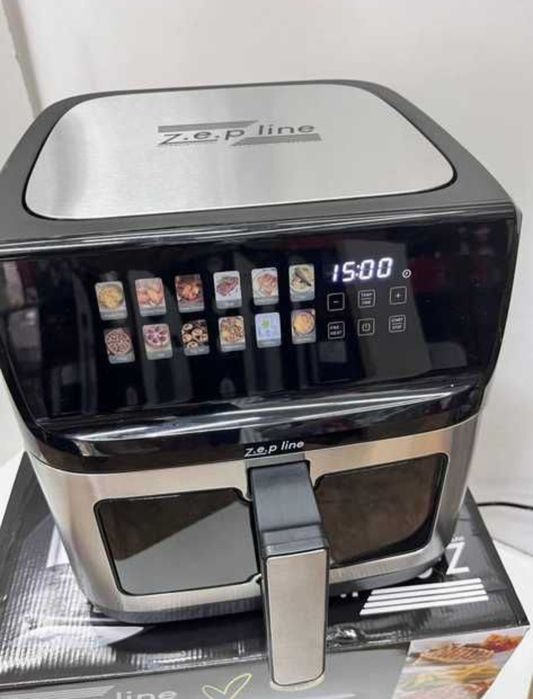 Аерогриль 14л, 4000вт zepline zp-211 / фритюрниця / аэрогриль