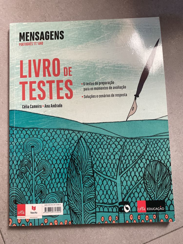 Livro de Português Mensagens - 11ano