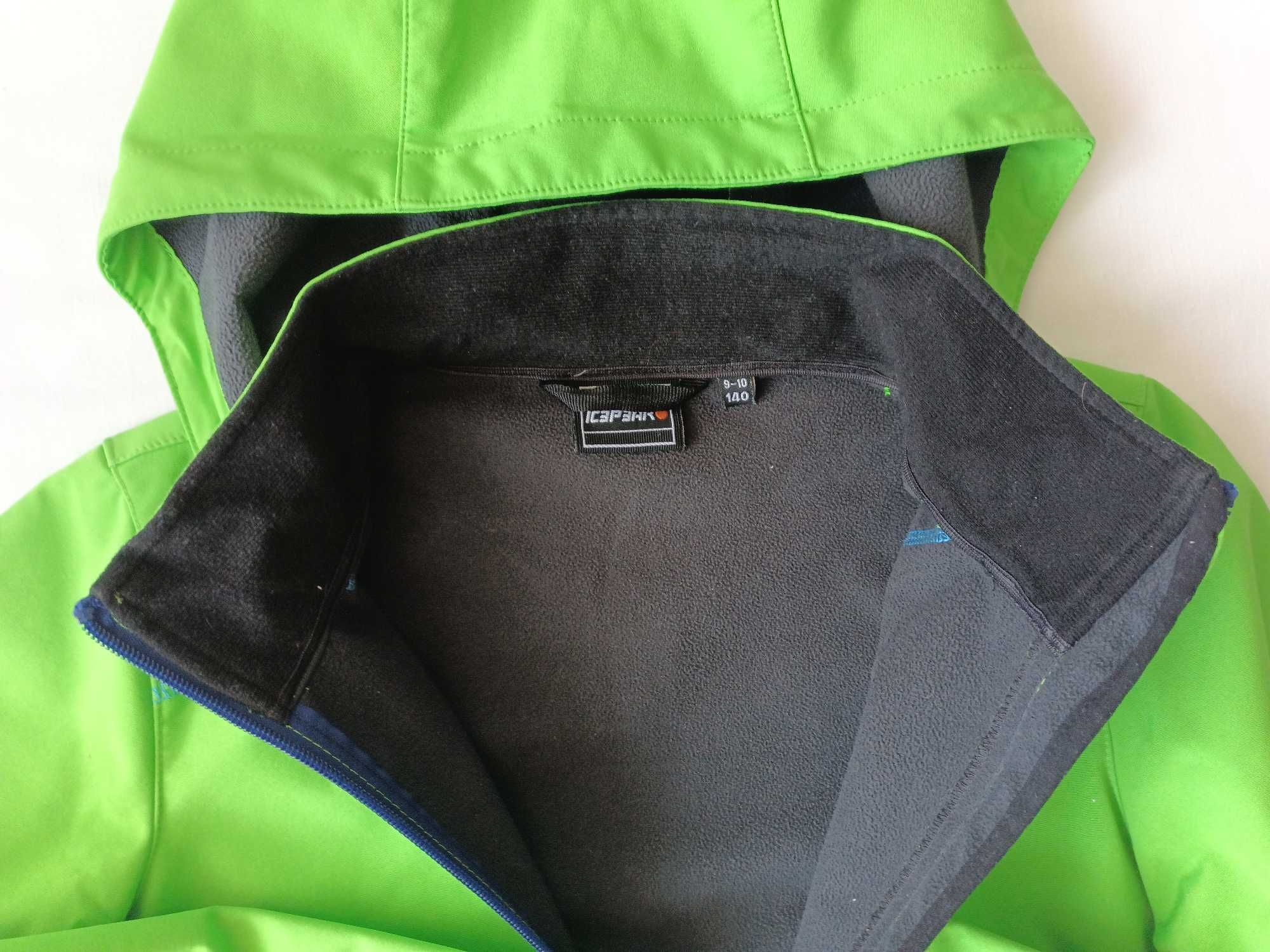 Chłopięca kurtka softshell z kapturem ICEPEAK; 140
