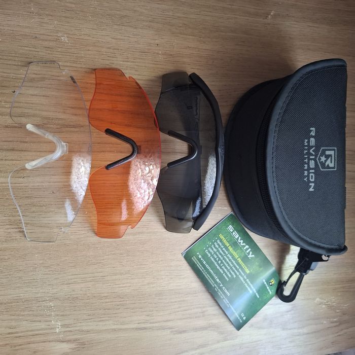 Комплект балістичних окулярів Revision Sawfly H Max-Wrap Eyewear Delux