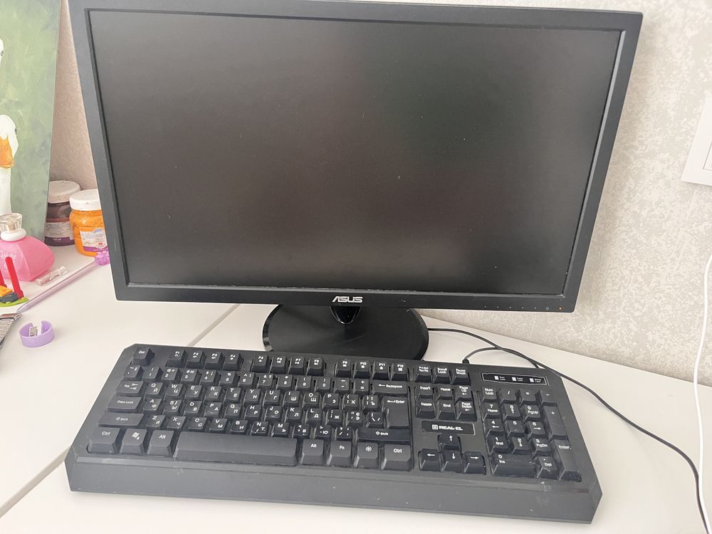Системный блок Dell optilex780, монитор Asus