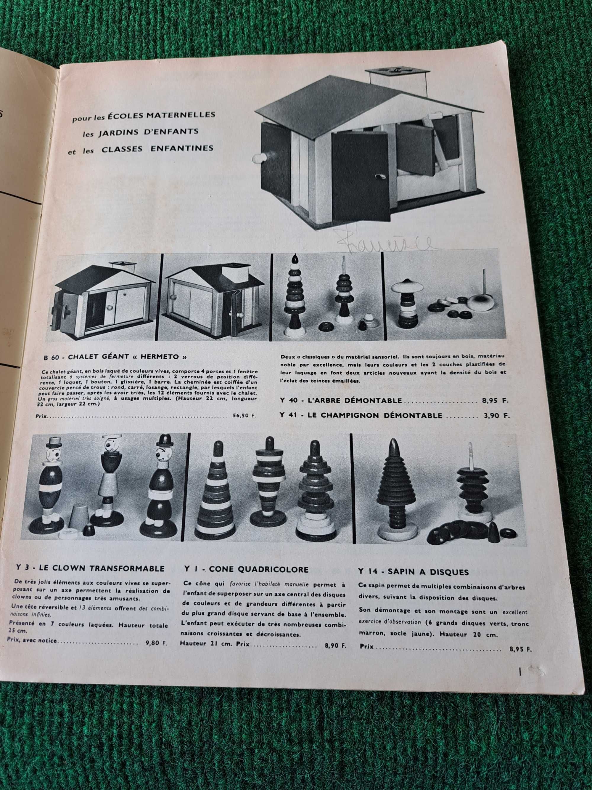 Matériel didactique - Catalogue 1965 - Fernand Nathan
