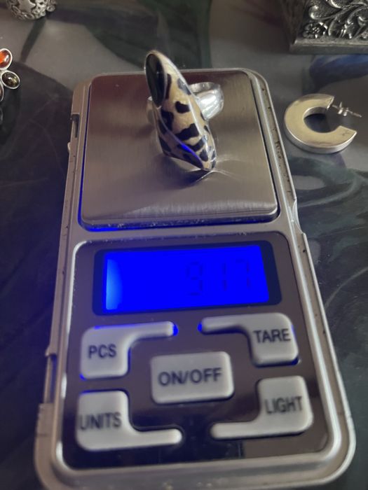 Trzy pierscionki srebrne, duże Apart