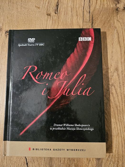 Romeo i Julia, książka z DVD