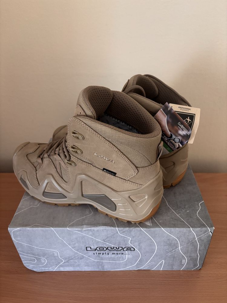 44,5 Buty Lowa Zephyr GTX Mid Gore-Tex Desert NOWE