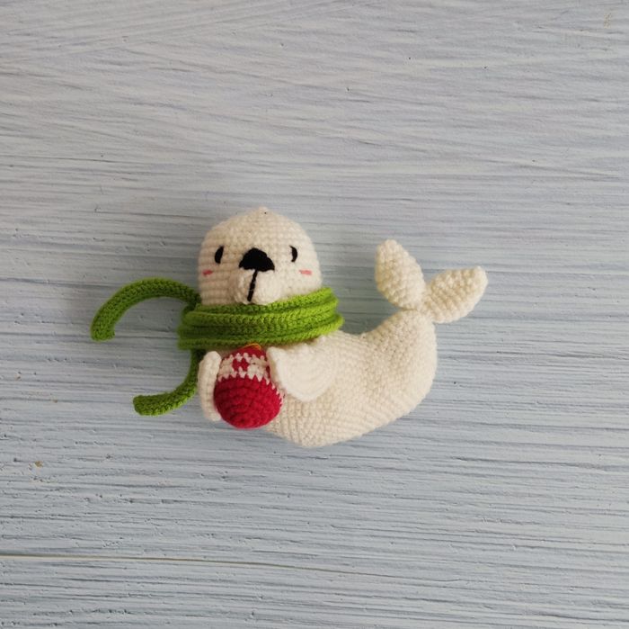 Foca em Amigurumi