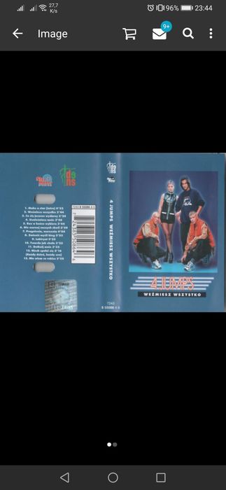 Kaseta Kaśka "Ja wiem" Polski Power Dance