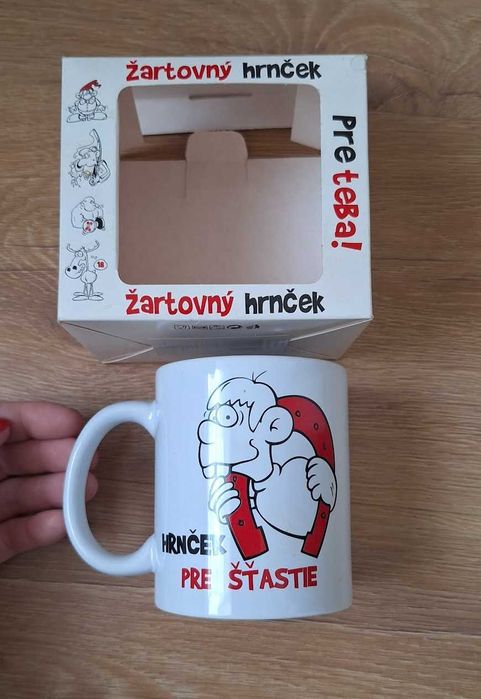 Nowy zabawny kubek na szczęście Słowacki žartovný hrnček Pre Teba!