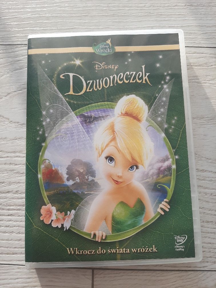 Dzwoneczek Disney dvd, nowa