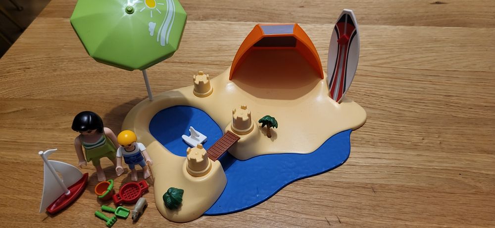 Plaża playmobil zabawka