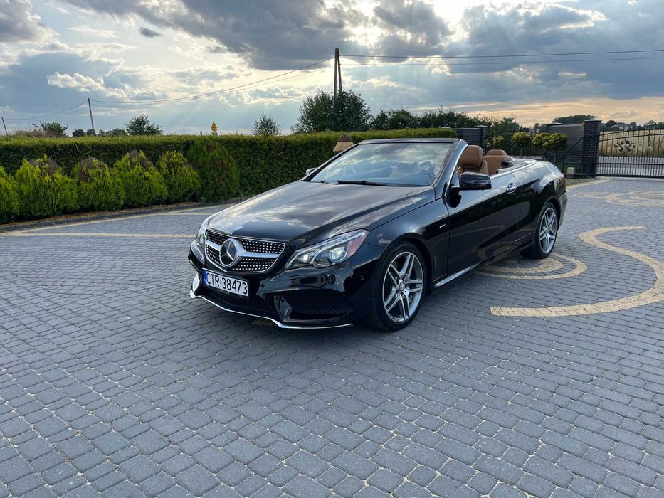 MERCEDES E 550 * Amg * Cabrio * Jedyny słuszny silnik V8 * Full opcja