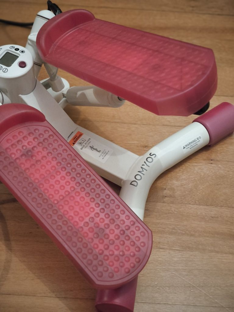 Stepper Domyos MS500 Marfim e Rosa