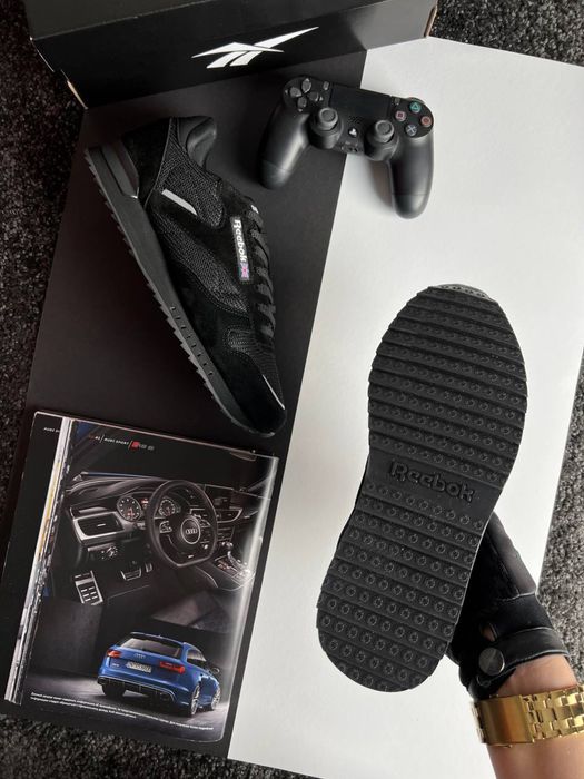 Чоловічі кросівки рібок Reebok Classic New Black [41,42,43,44,45,46]