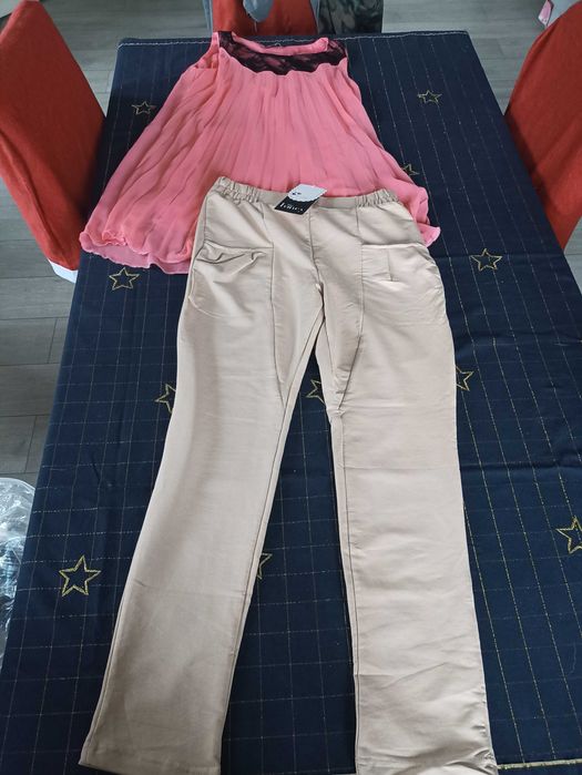 Spodnie L/XL + bluzeczka