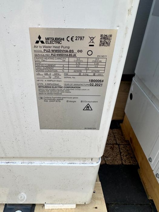 Pompa ciepla mitsubishi 5kw i 11.2kw
