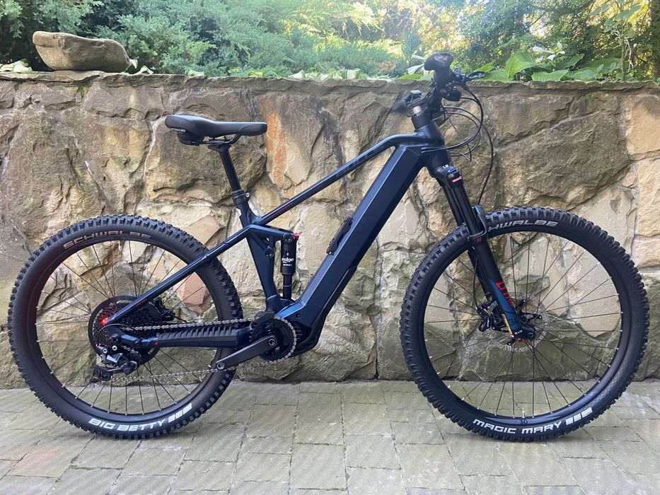 Eлектровелосипед двопідвіс Bulls Sonic Evo AM1 2023 750 батарея