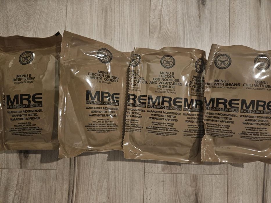 Racje żywnościowa MRE/SR