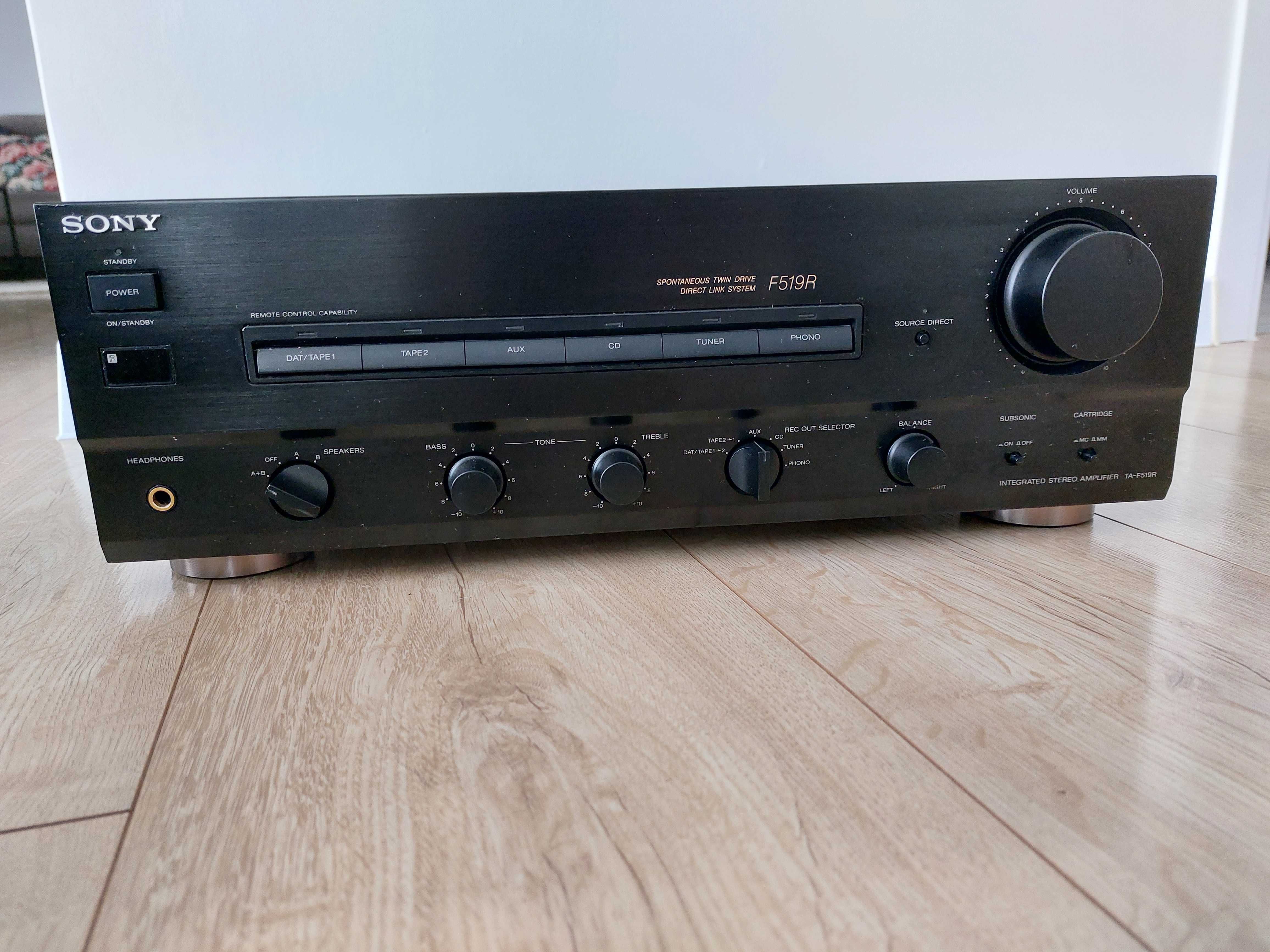 sony ta-f519r wzmacniacz stereo