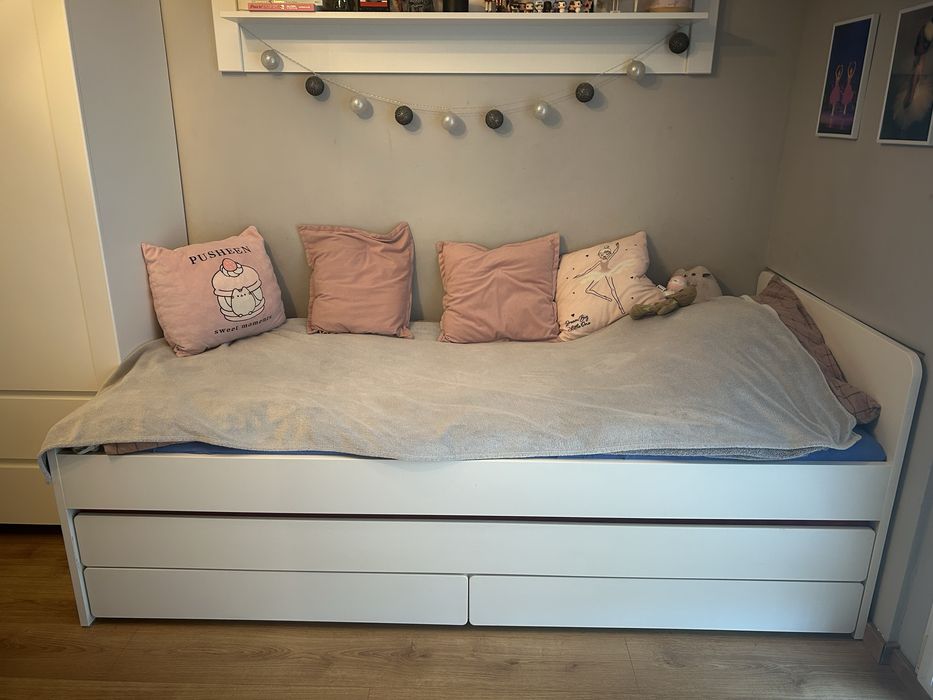 Lóżko Ikea dwuosobowe