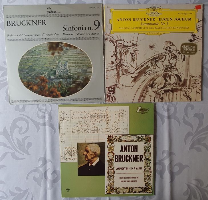 3 Discos VINIL (LP) Musica Clássica (Bruckner)