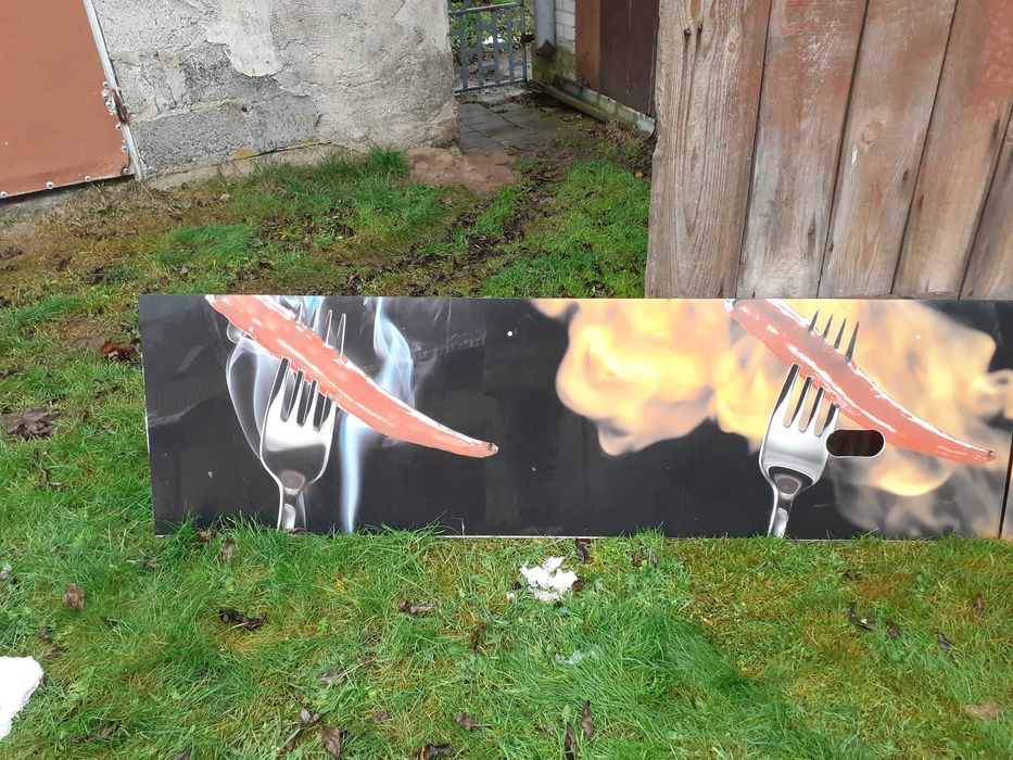 Szkło dekoracyjne kuchni