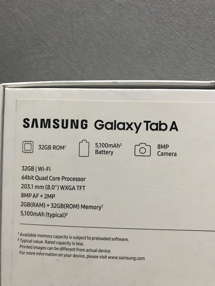 Tablet samsung galaxy Tab A