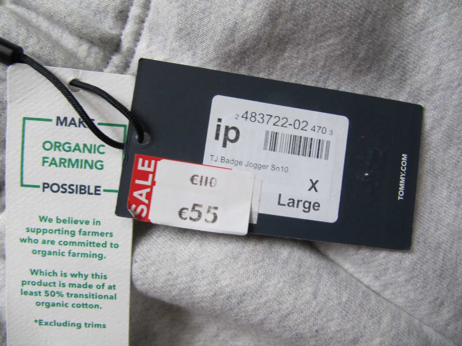 TOMMY JEANS spodnie dresowe męskie rozmiar XL, nowe, oryginalne