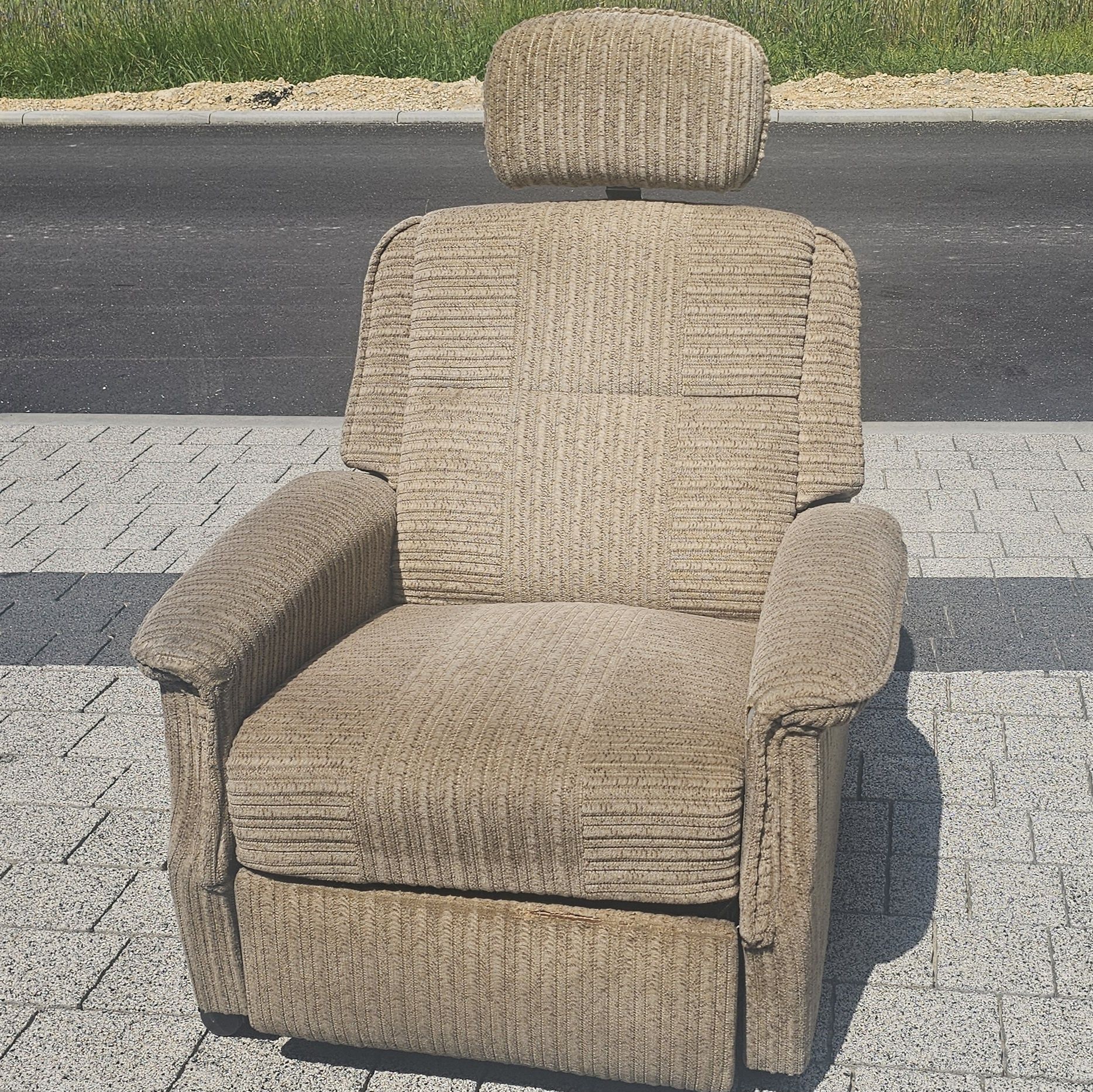 FOTEL Rofenberger PRL rozkładany relax