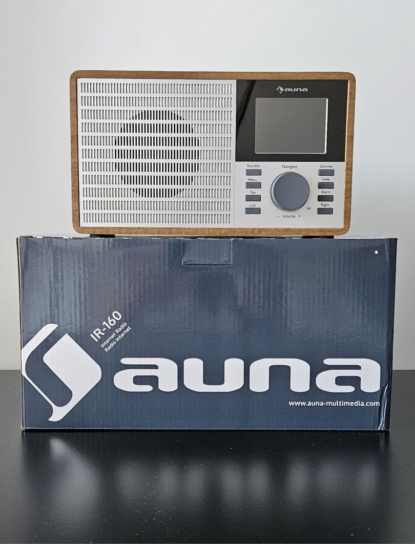 Radio internetowe Auna IR-160, drewno