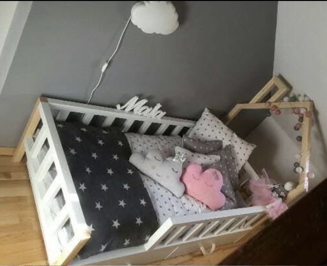 Łóżko Łóżeczko Domek Szuflady