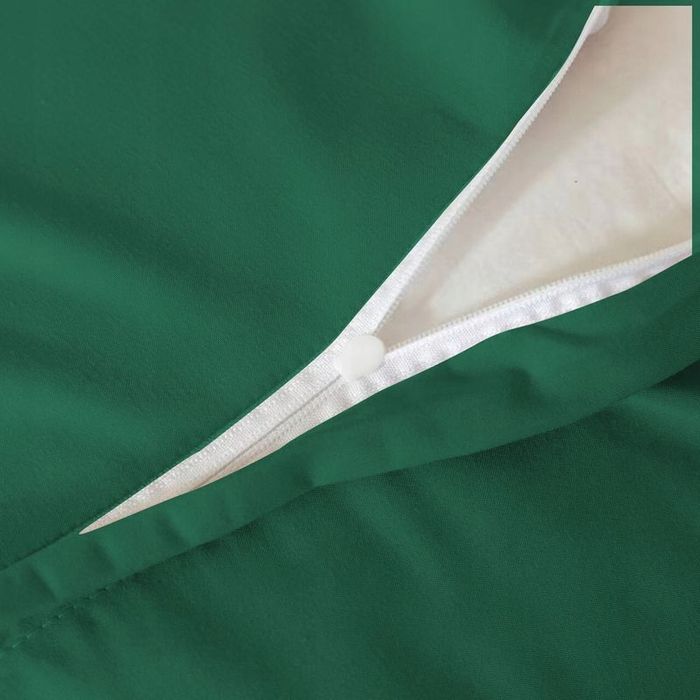 Pościel Kora 220x200/3 części jednolita elegancka z falbaną Gavin komp