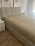 Colcha veludo reversível taupe 240x260