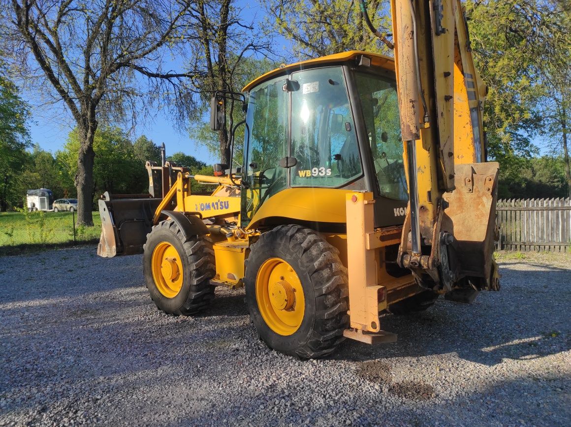 Koparko Ładowarka Komatsu WB 93S
