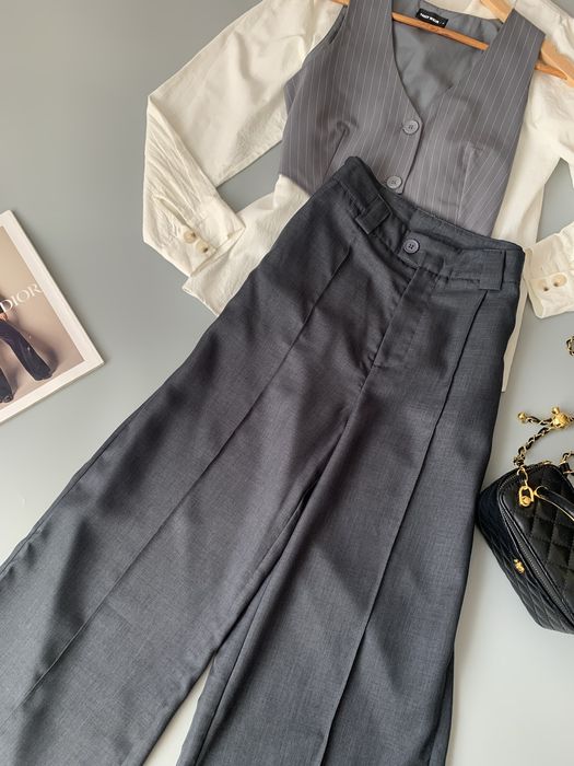 Широкі стильні брюки р.М